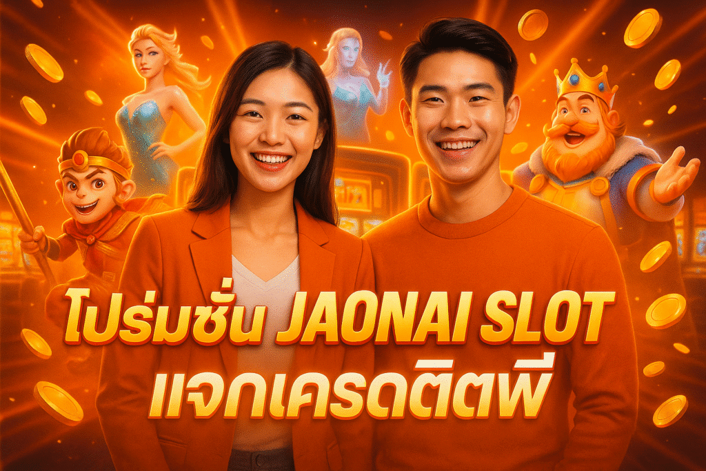 โปรโมชั่น JAONAI SLOT แจกเครดิตฟรี