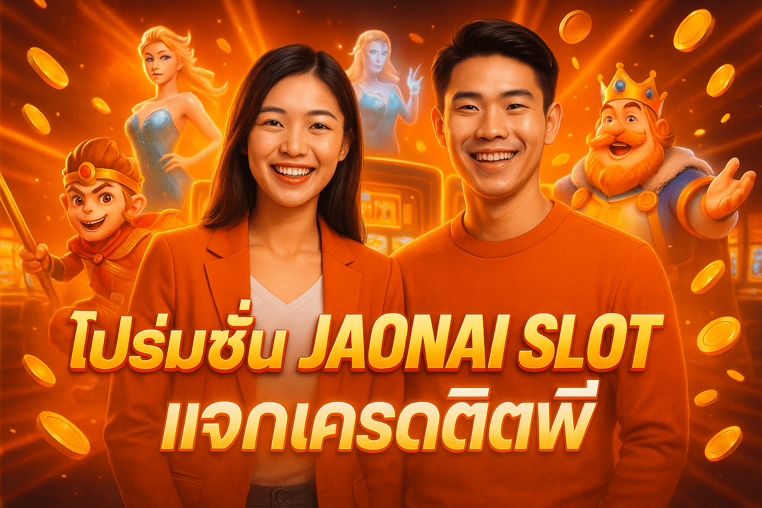 โปรโมชั่น JAONAI SLOT แจกเครดิตฟรี